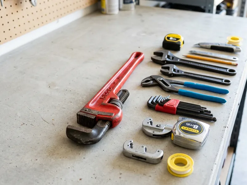 Professional plumbers in Los Berros, CA equipped with top-tier tools for residential and commercial plumbing services.